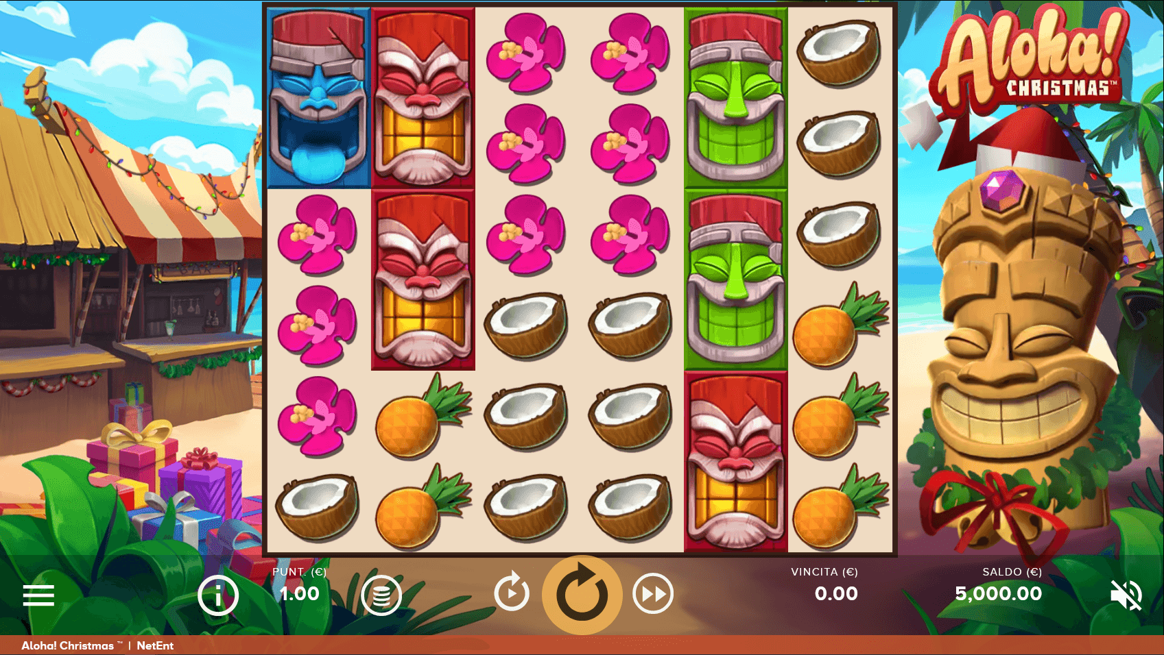 La versione demo di Aloha! Christmas