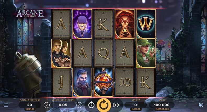 La versione demo di Arcane Reel Chaos