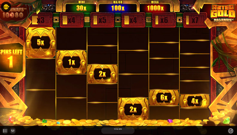 I free spin della slot Aztec Gold Megaways