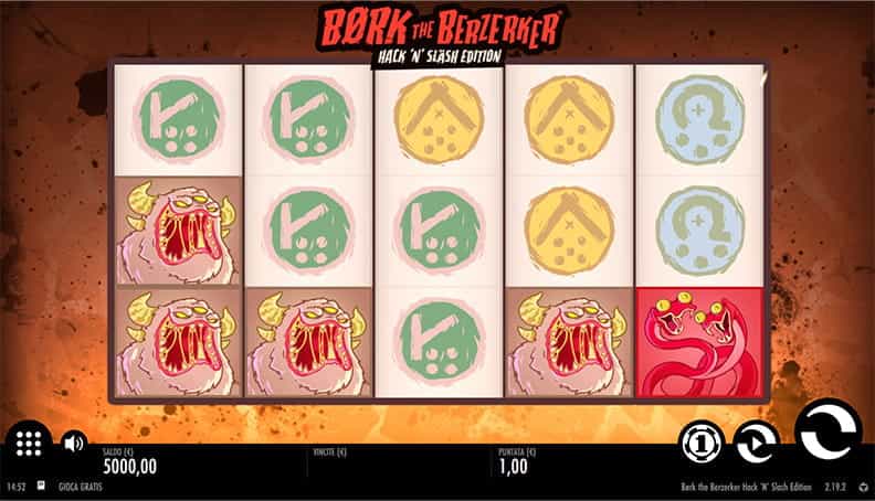La versione demo di Bork the Berzerker Hack 'N' Slash Edition