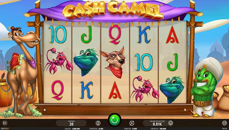 La demo della slot Cash Camel