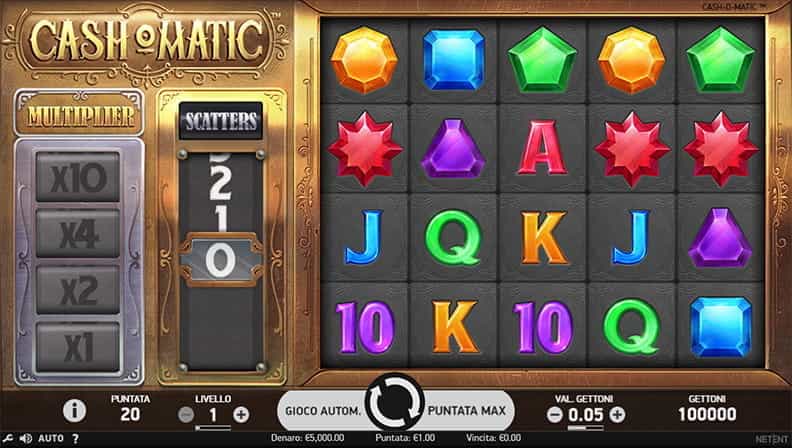 La versione demo di CashoMatic
