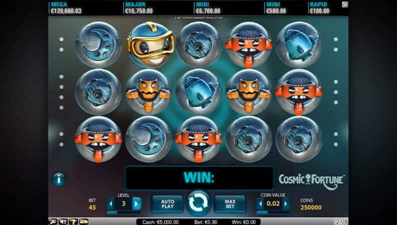 La demo della slot Cosmic Fortune