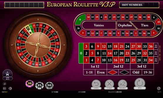 Logo della European Roulette VIP