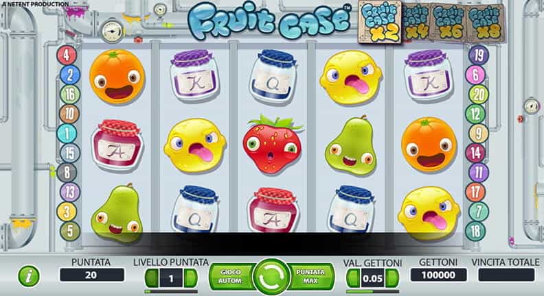 La versione demo di Fruit Case