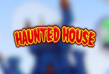 Il logo della slot Haunted House