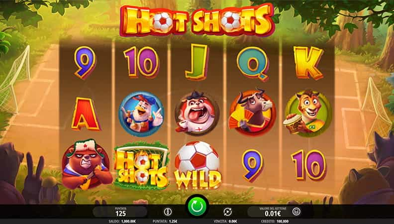 La versione demo di Hot Shots