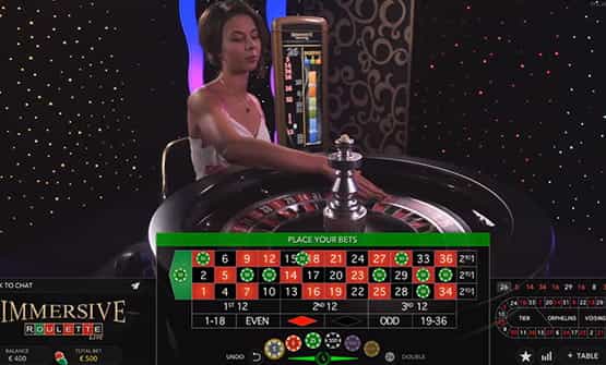 Panoramica di Immersive Roulette di Evolution Gaming di LeoVegas