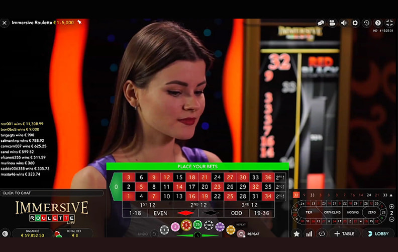 Il video di presentazione di Immersive Roulette online