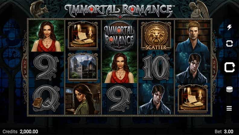 La demo della slot Immortal Romance