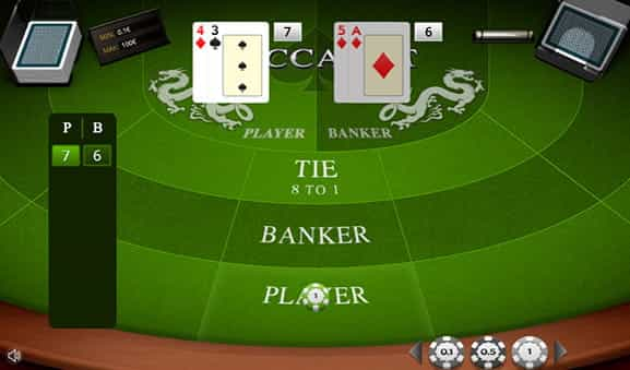 Baccarat (iSoftBet).