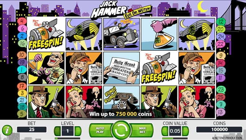 La demo della slot Jack Hammer