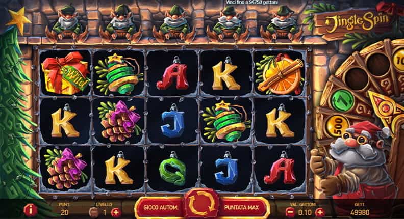 La versione demo di Jingle Spin