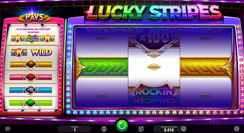 La versione demo di Lucky Stripes