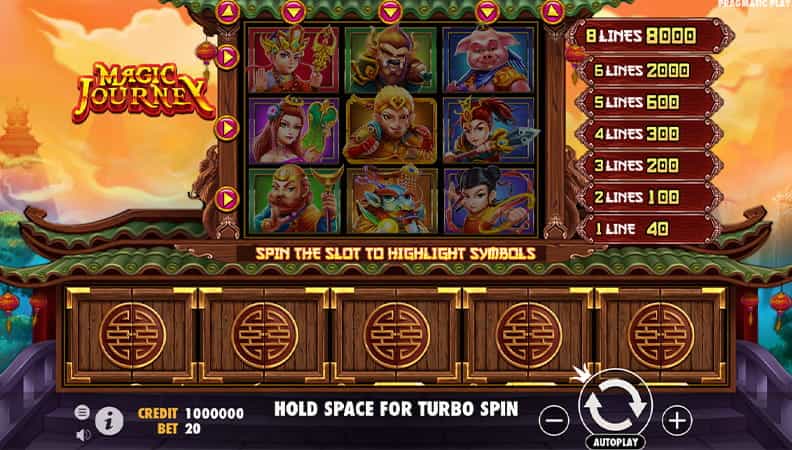 La versione demo di Magic Journey