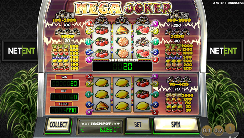 I free spin della slot Mega Joker