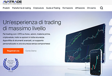 Miniatura homepage AvaTrade