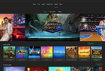 La Homepage di bet365