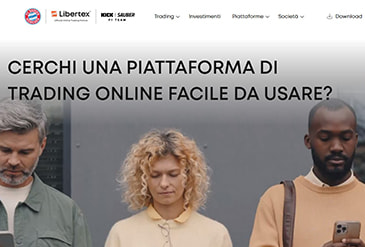 Miniatura: la homepage Libertex