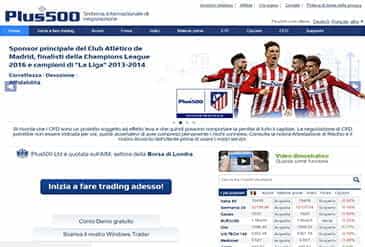 Miniatura homepage Plus500