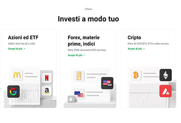 La miniatura dell'eWallet XTB offerto dalla piattaforma
