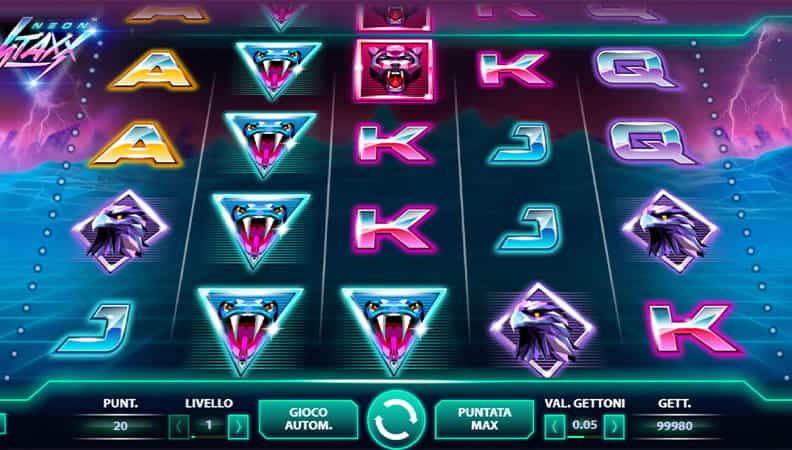 La versione demo di Neon Staxx