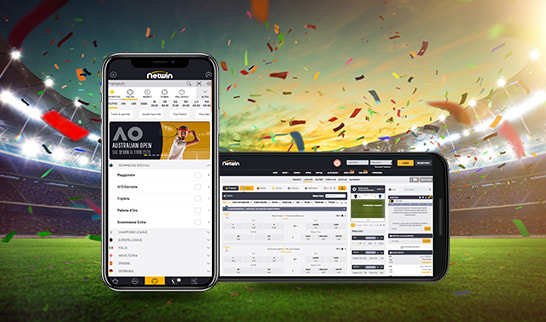 I mercati scommesse di Snai su vari dispositivi mobile.