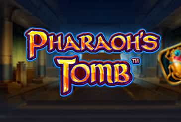 Il logo della slot machine Pharaoh’s Tomb realizzata da Novomatic.