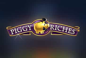 Il logo della slot Piggy Riches