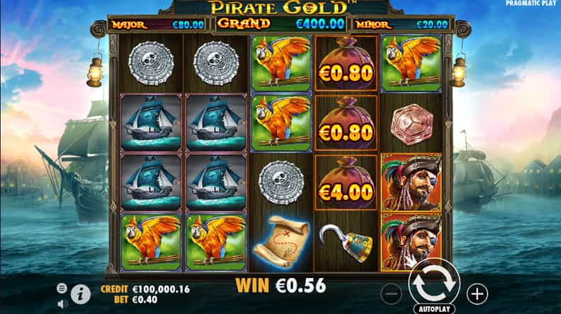 La versione demo di Pirate Gold
