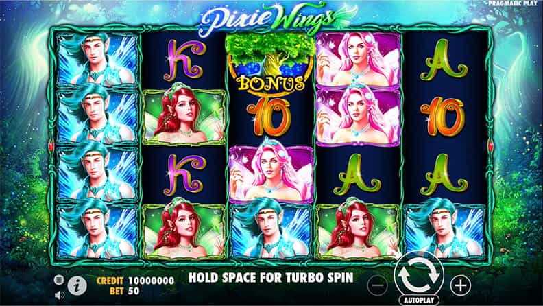 Screenshot slot Pixie Wings