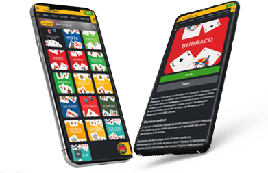 Burraco online su device portatili.