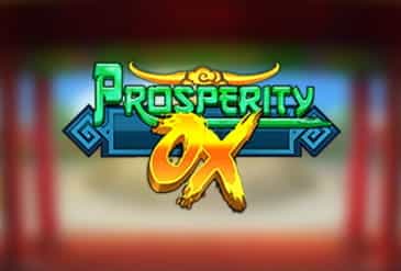 Il logo della slot Prosperity Ox