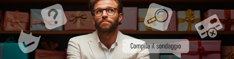 Un utente scettico dei premi di un sondaggio online