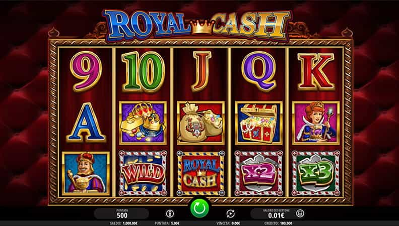 La versione demo di Royal Cash