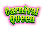 Il logo della slot Carnival Queen