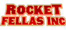 Il logo della slot Rocket Fellas Inc