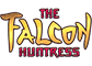Il logo della slot The Falcon Huntress