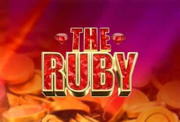 The Ruby slot logo