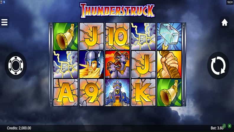 La demo della slot Thunderstruck