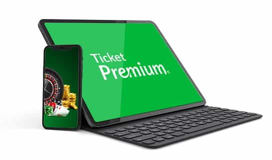 Un casinò Ticket Premium su diversi dispositivi mobile