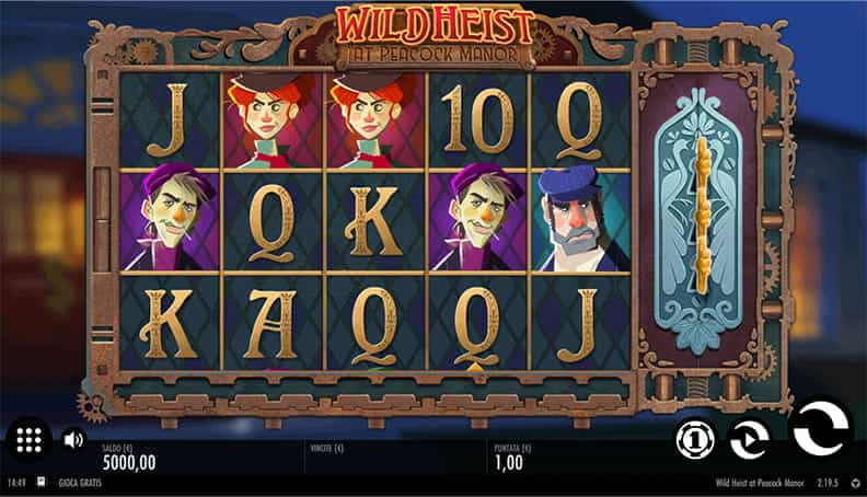 La versione demo di Wild Heist at Peacock Manor