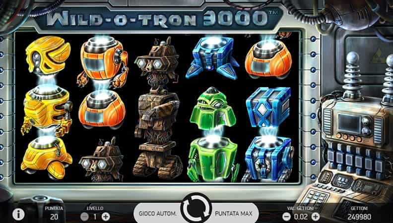 La versione demo di Wild-o-tron 3000