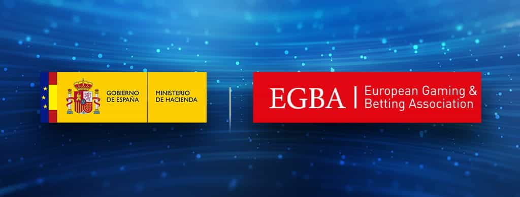Il logo di DGOJ e il logo di EGBA