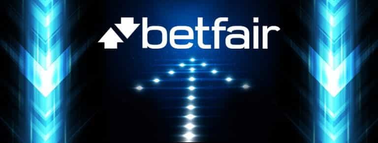 Il logo di Betfair, delle frecce