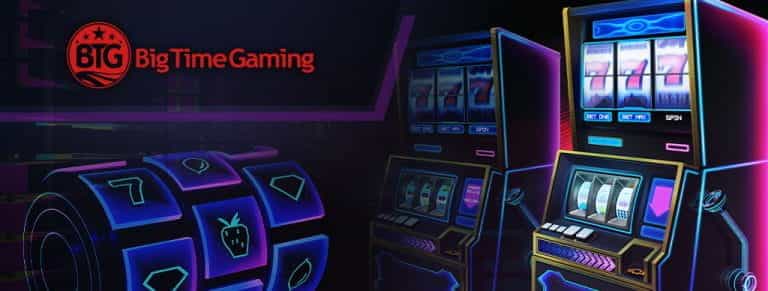 Slot machine tema fantascienza, logo BTG