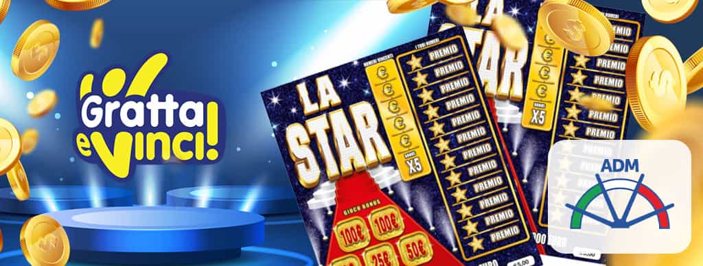Ticket La Star, logo Gratta e Vinci