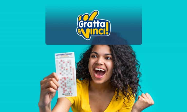 Immagine del tagliando New Turista per Sempre LIT e logo Gratta e Vinci