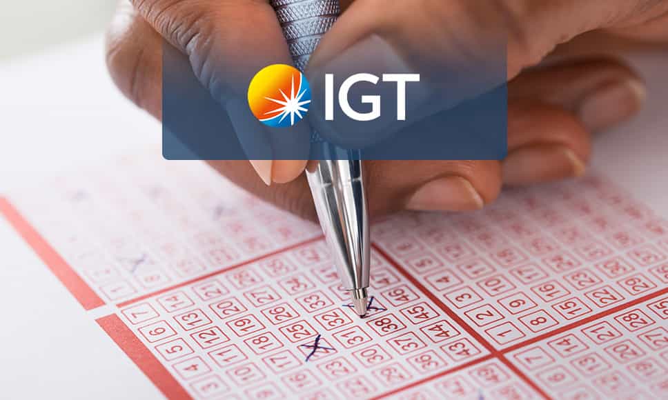 Ticket del lotto, logo IGT