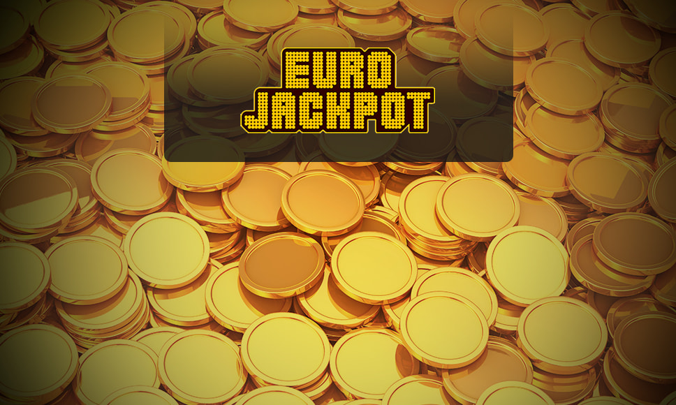 Monete d'oro, logo EuroJackpot
